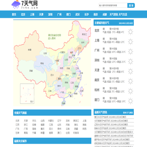 7天天气预报