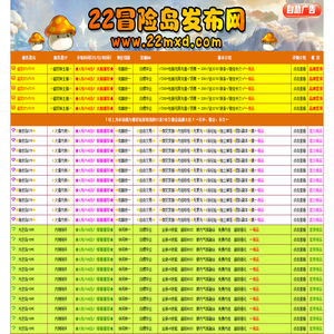 22Mxd.Com冒险岛信息网